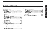 Preview for 3 page of Icom IF3061S Instruction Manual