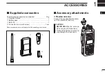 Предварительный просмотр 5 страницы Icom IF3061S Instruction Manual