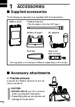 Предварительный просмотр 8 страницы Icom iF3102D Instruction Manual