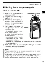 Предварительный просмотр 25 страницы Icom iF3102D Instruction Manual