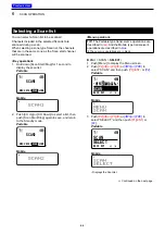 Preview for 52 page of Icom iF4261DT Operating Manual