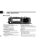 Предварительный просмотр 6 страницы Icom iF5061D Instruction Manual