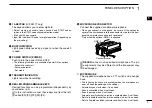 Предварительный просмотр 7 страницы Icom iF9511S Instruction Manual