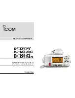 Icom IM323 Instruction Manual preview