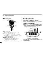 Предварительный просмотр 16 страницы Icom IM323 Instruction Manual