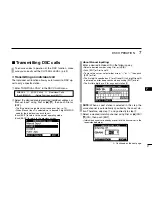 Preview for 37 page of Icom IM323 Instruction Manual