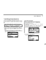 Preview for 47 page of Icom IM323 Instruction Manual