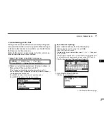 Preview for 51 page of Icom IM323 Instruction Manual