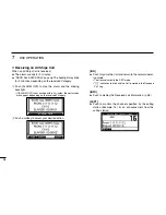 Предварительный просмотр 66 страницы Icom IM323 Instruction Manual