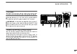 Предварительный просмотр 21 страницы Icom iM423 Instruction Manual