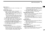 Предварительный просмотр 15 страницы Icom iM506 Instruction Manual