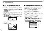 Предварительный просмотр 22 страницы Icom iM506 Instruction Manual