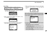 Предварительный просмотр 57 страницы Icom iM506 Instruction Manual