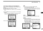 Предварительный просмотр 63 страницы Icom iM506 Instruction Manual