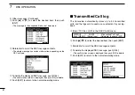 Предварительный просмотр 76 страницы Icom iM506 Instruction Manual