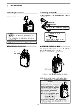 Предварительный просмотр 4 страницы Icom IP501H Instruction Manual