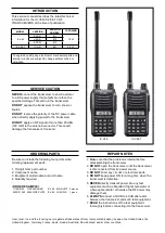 Предварительный просмотр 52 страницы Icom iV86 Service  Manual Addendum