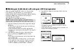 Предварительный просмотр 57 страницы Icom M-330GE Instruction Manual