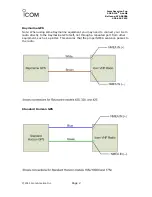 Preview for 2 page of Icom M302 Connections