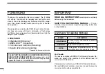 Preview for 2 page of Icom M506 31 Instruction Manual