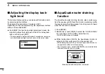 Preview for 24 page of Icom M506 31 Instruction Manual