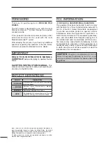 Preview for 2 page of Icom Marine Commander MXF-5000 Instruction Manual