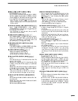 Предварительный просмотр 7 страницы Icom MR-1000TIII Instruction Manual