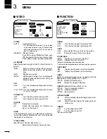 Предварительный просмотр 10 страницы Icom MR-1000TIII Instruction Manual