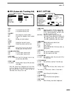 Предварительный просмотр 11 страницы Icom MR-1000TIII Instruction Manual