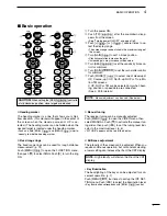 Предварительный просмотр 13 страницы Icom MR-1000TIII Instruction Manual