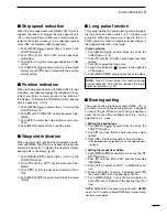 Предварительный просмотр 17 страницы Icom MR-1000TIII Instruction Manual