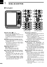 Предварительный просмотр 6 страницы Icom MR-1210RII Instruction Manual