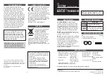 Предварительный просмотр 1 страницы Icom MXG-5000S Instructions