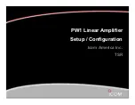 Preview for 1 page of Icom PW1 Setup / Configuration