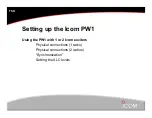 Preview for 2 page of Icom PW1 Setup / Configuration