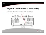 Предварительный просмотр 8 страницы Icom PW1 Setup / Configuration