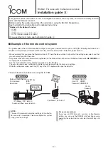 Preview for 13 page of Icom rs-ba1 Installation Manual