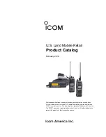 Preview for 4 page of Icom Two-Way Radios Price List