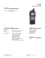 Preview for 111 page of Icom Two-Way Radios Price List