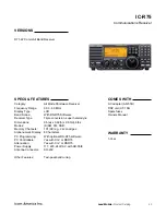 Preview for 123 page of Icom Two-Way Radios Price List