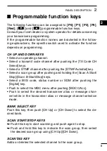 Preview for 15 page of Icom UHF IC-F60 Instruction Manual