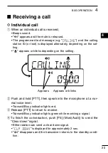 Preview for 29 page of Icom UHF IC-F60 Instruction Manual