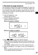 Preview for 37 page of Icom UHF IC-F60 Instruction Manual