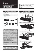 Preview for 1 page of Icom UR-FR5000 Instructions