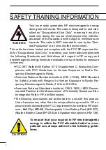 Preview for 2 page of Icom VHF IC-F50 Insrtuction Manual