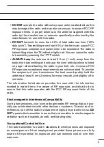 Preview for 3 page of Icom VHF IC-F50 Insrtuction Manual