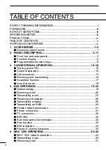 Preview for 6 page of Icom VHF IC-F50 Insrtuction Manual