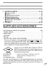 Preview for 7 page of Icom VHF IC-F50 Insrtuction Manual