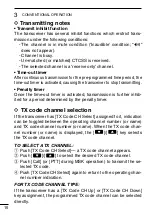 Preview for 22 page of Icom VHF IC-F50 Insrtuction Manual