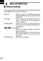 Предварительный просмотр 26 страницы Icom VHF IC-F50 Insrtuction Manual